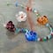 Multicolour Lampwork Glass Flower Beads, 14mm by Bead Landing™